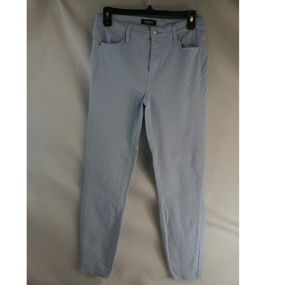 Buffalo David Bitton Womens Light Blue Skinny Jeans Pastel Slim Fit Pants 6/28